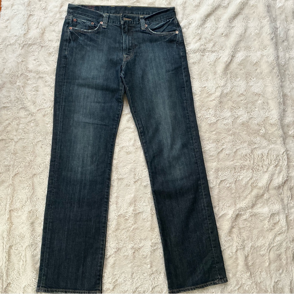 Mens Lucky Brand Indigo Straight Leg Jeans Mens Lucky Brand Indigo Straight Leg Jeans